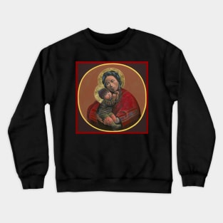 Mayan Madonna & Child Crewneck Sweatshirt